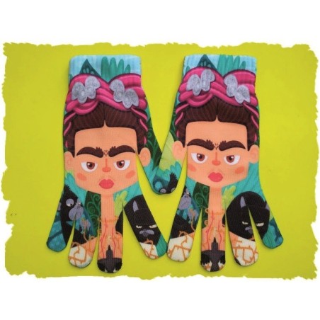 GUANTES FRIDA DIBUJO