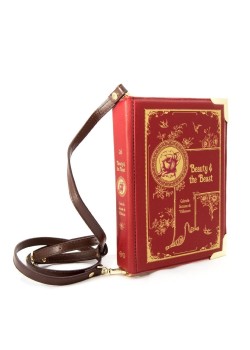 LA BELLA Y LA BESTIA  BOLSO LIBRO BANDOLERA  GRANDE 2