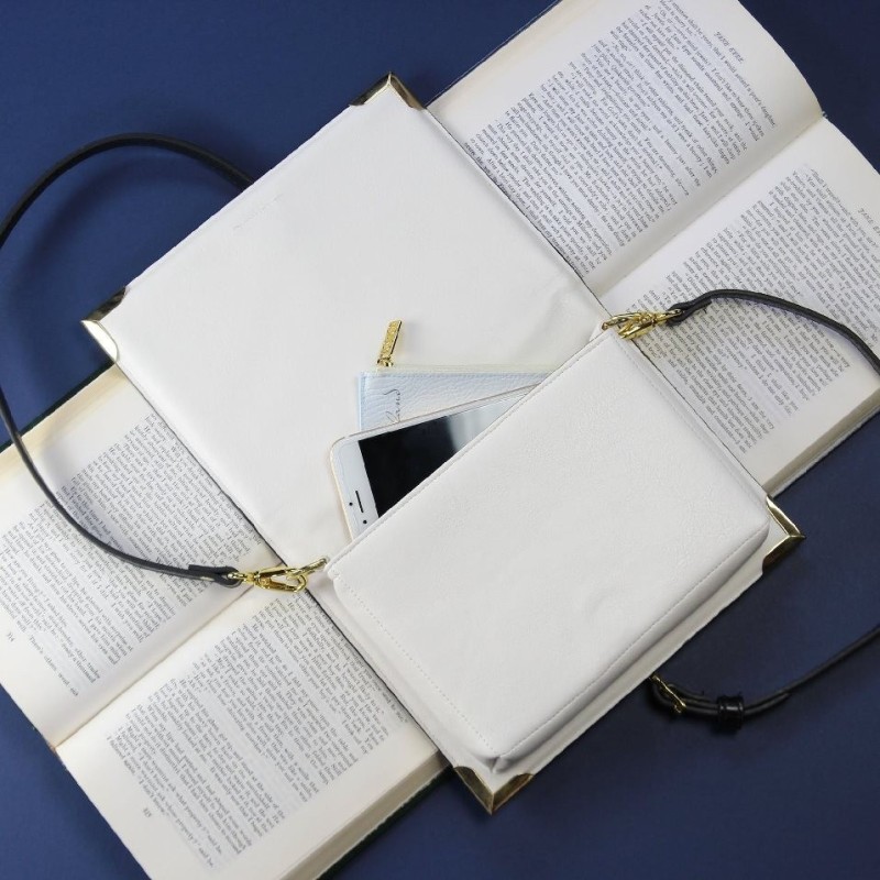 LA BELLA Y LA BESTIA  BOLSO LIBRO BANDOLERA  GRANDE