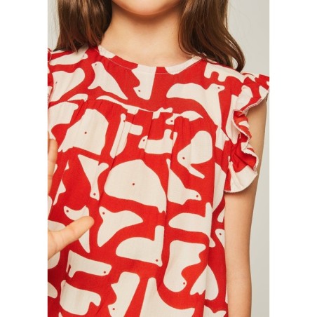 21M/400100 TOP NIÑA ESTAM GEO ANIMALES