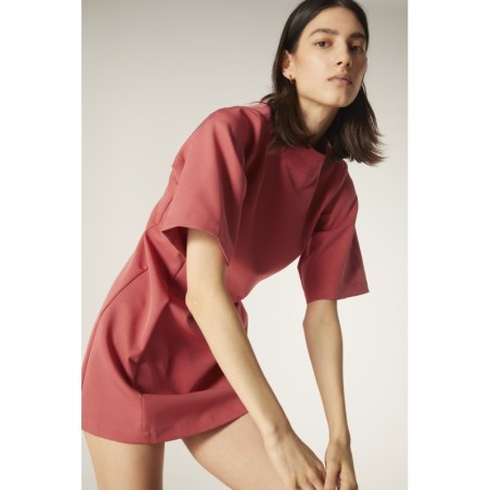 VESTIDO CORTO NARANJA