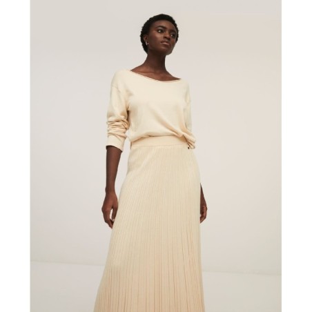 552LITI636 02 FALDA LARGA BEIGE