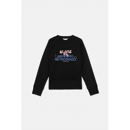 SUDADERA DE FELPA ESTAMPADA MERCURIO RETRÓGRADO