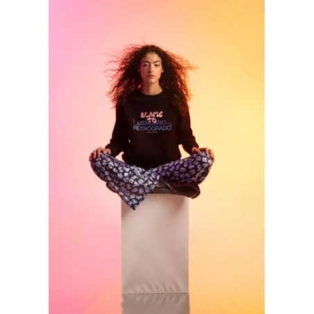 SUDADERA DE FELPA ESTAMPADA MERCURIO RETRÓGRADO