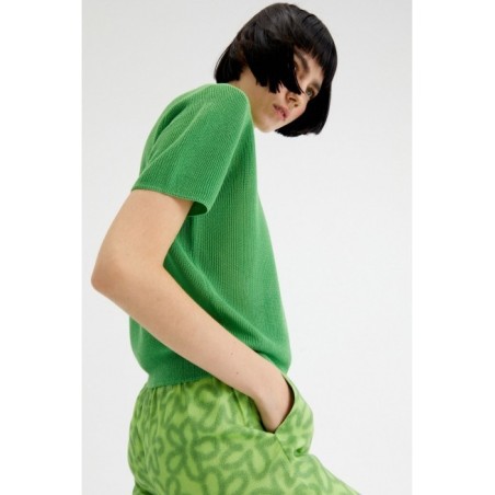 JERSEY DE PUNTO FINO  M/C VERDE.