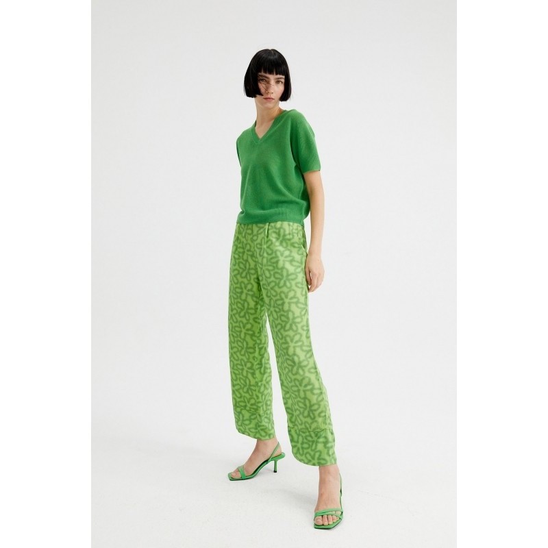 JERSEY DE PUNTO FINO  M/C VERDE.