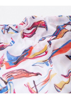 PAÑUELO PAREO ESTAMPADO. 2