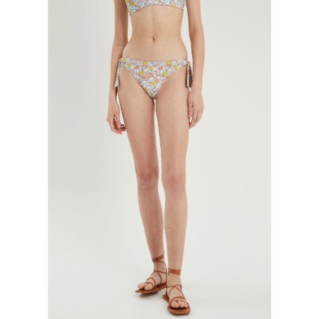 BRAGUITA CLÁSICA DE BIKINI CON LAZADA Y ANIMAL PRINT.