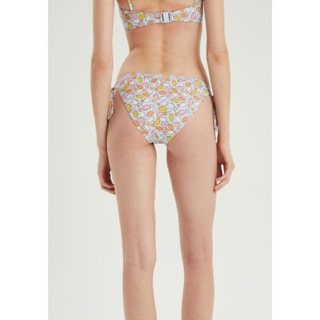 BRAGUITA CLÁSICA DE BIKINI CON LAZADA Y ANIMAL PRINT.