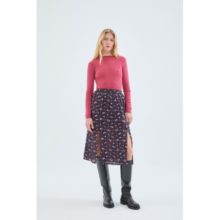 JERSEY DE PUNTO CANALÉ CON CUELLO PERKINS.