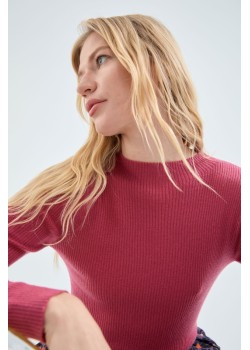 JERSEY DE PUNTO CANALÉ CON CUELLO PERKINS. 2