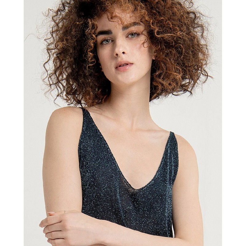 563COLU031 51 TOP TIRANTE PUNTO LUREX