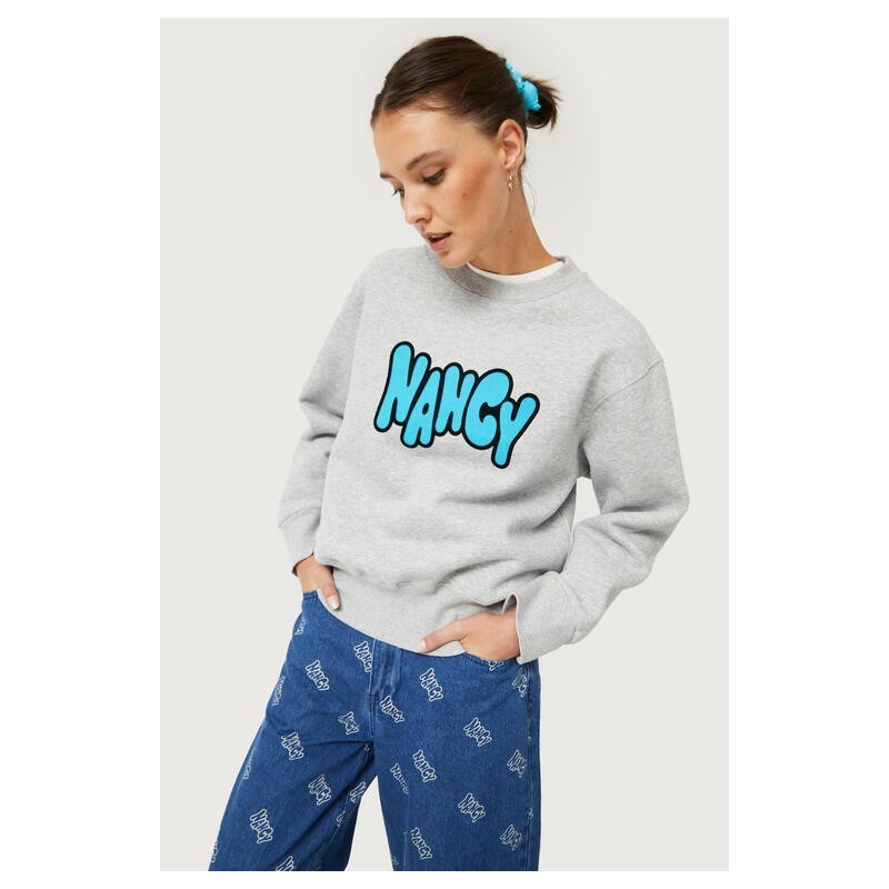 SUDADERA FELPA,NANCY.