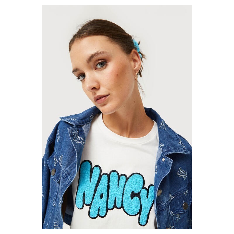 CAMISETA MANGA CORTA,NANCY.