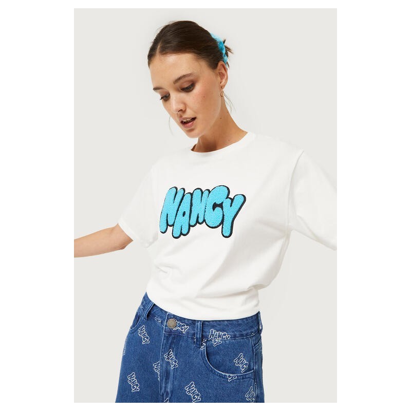 CAMISETA MANGA CORTA,NANCY.