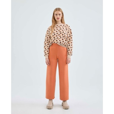 PANTALÓN LARGO RECTO DE PUNTO.