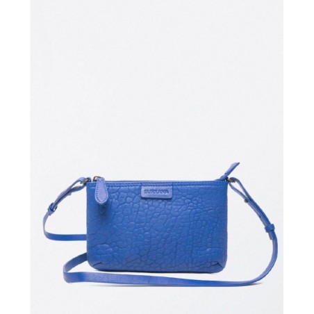 BANDOLERA LISA TEXTURA BÚFALO.