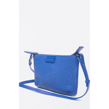 BANDOLERA LISA TEXTURA BÚFALO.