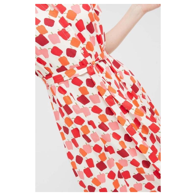 VESTIDO LARGO ESTAMPADO PIMIENTOS.