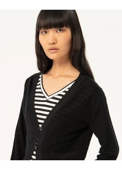 CHAQUETA TRICOT CORTA. 2