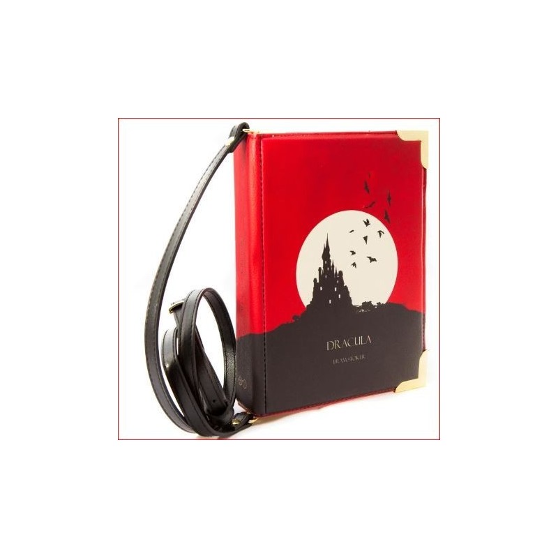 DRÁCULA MOON RED BOLSO BANDOLERA LIBRO