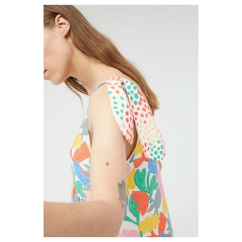 VESTIDO MIDI FLORAL FLORERE.