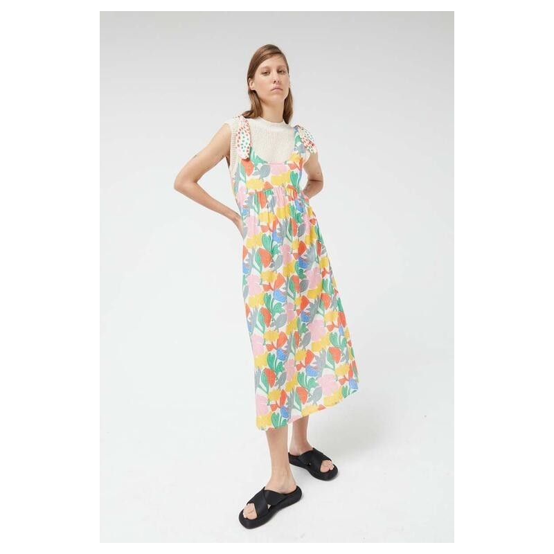 VESTIDO MIDI FLORAL FLORERE.