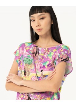 Blusa escote barco sin mangas 2