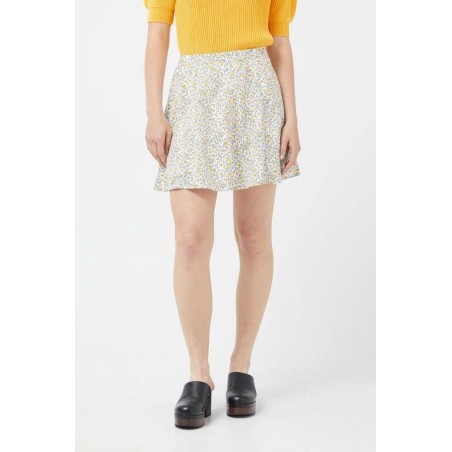 FALDA CORTA FLORAL MARGARITAS.