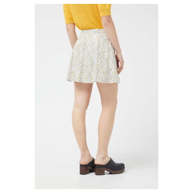 FALDA CORTA FLORAL MARGARITAS.