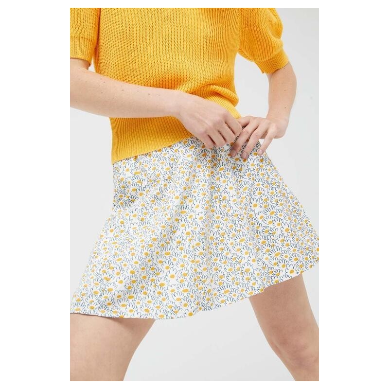 FALDA CORTA FLORAL MARGARITAS.