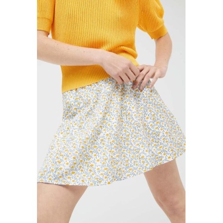 FALDA CORTA FLORAL MARGARITAS.