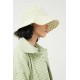 SOMBRERO REVERSIBLE VICHY VERDE.