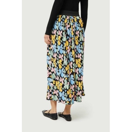 Falda larga estampado floral Jacinto.