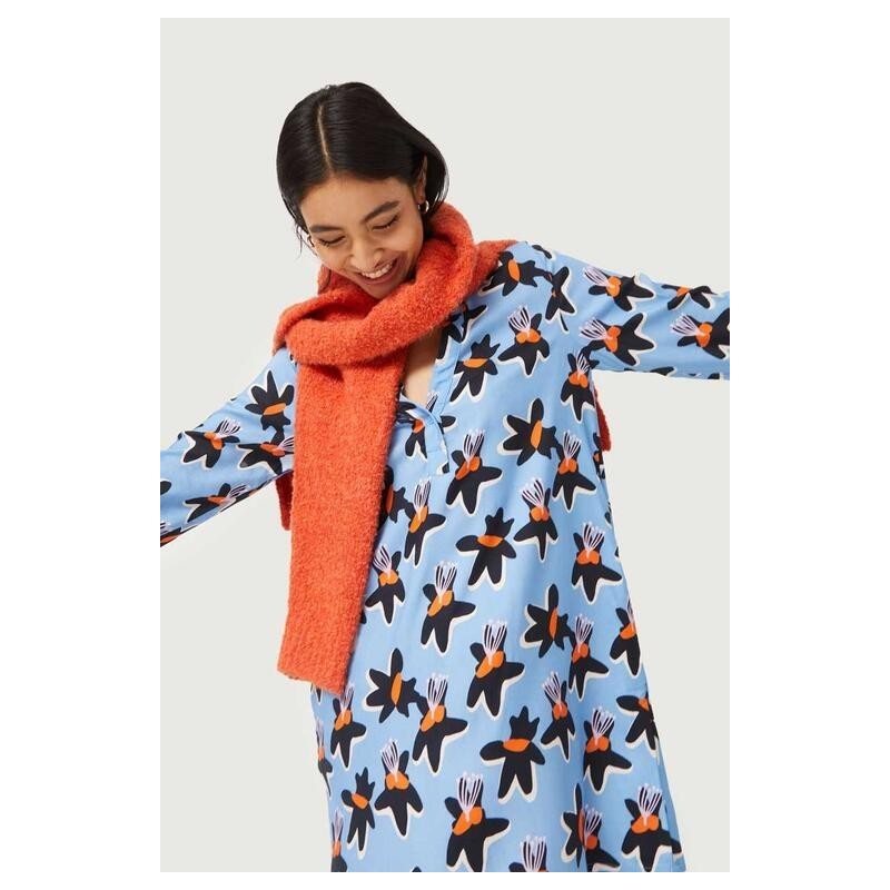 Vestido corto estampado floral Calatea.