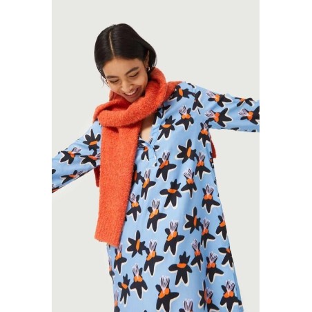 Vestido corto estampado floral Calatea.