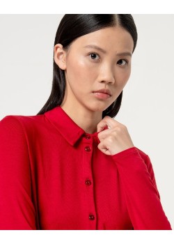 Camisa entallada, manga larga. 2