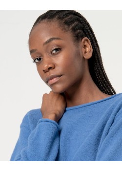 Jersey de punto escote barco. 2