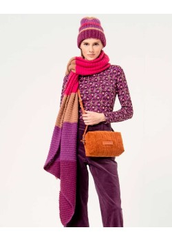 Bufanda de punto a rayas 2