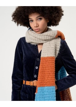 Bufanda de punto a rayas 2