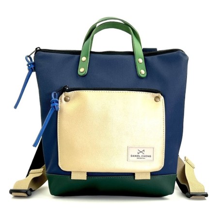 MOCHILA MINI CUADRADA BOOK HOLDER  IMPERMEABLE DZ