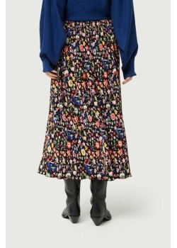 FALDA LARGA ESTAMPADO FLORAL PEQUEÑO. 2