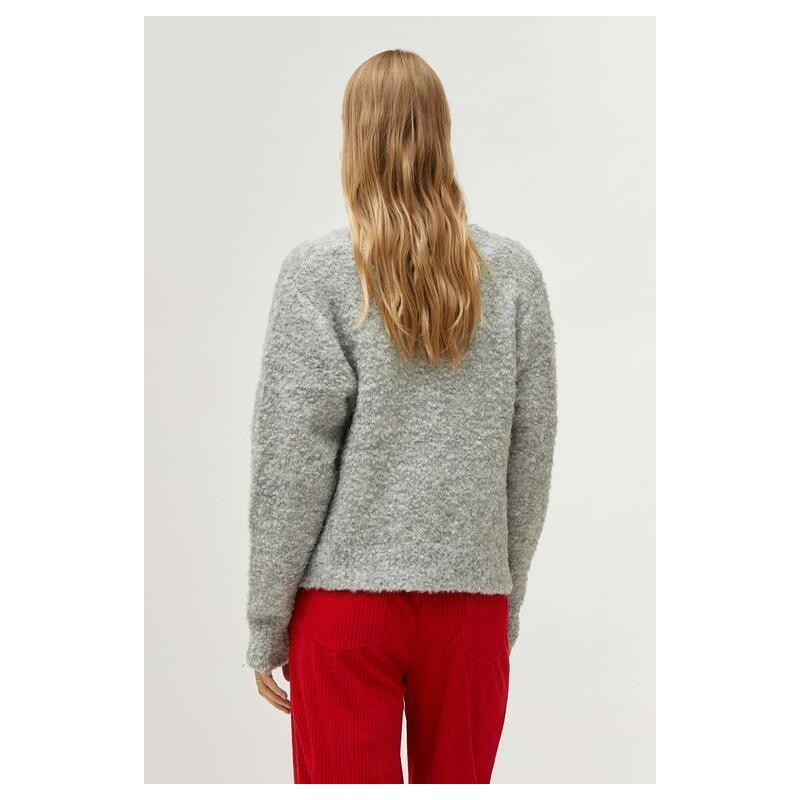 Cárdigan detalle de corazones grandes.