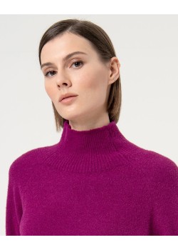 Jersey cuello alto manga ranglán. 2