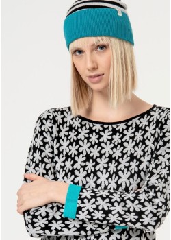 Vestido jacquard,escote barco. 2