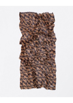 PAÑUELO ESTAMPADO FLORES PUNTOS 2