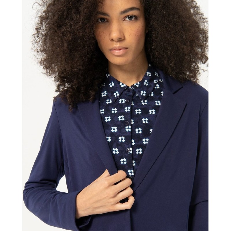 Americana calidad punto roma.Marino.