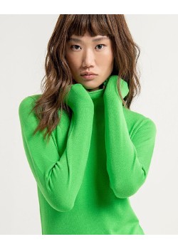 Jersey entallado largo medio y escote perkins. 2