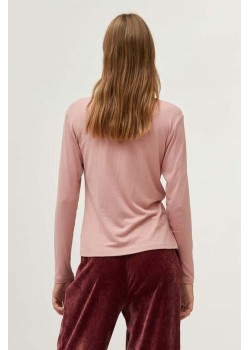 Top cuello mock. 2