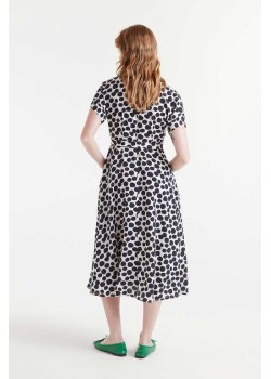 VESTIDO MIDI ESTAMPADO TERRAZO. 2
